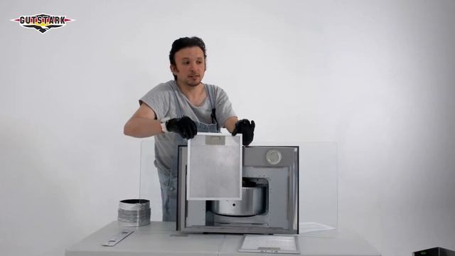 Campana de aire para estufa / Campana extractora de cocina 900mm Gutstark Hogar o negocio смотреть онлайн