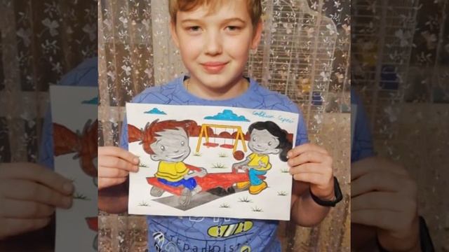 Виртуальная выставка детского рисунка «Наш край— малая Родина» смотреть онлайн