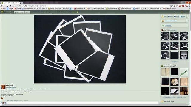 How To? - Polaroid Collage Erstellen - (Tutorial, Photoshop, Deutsch)