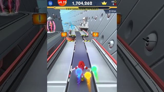 Sonic Dash 2 - KNUCKLES Android Gameplay Ep 3 смотреть онлайн