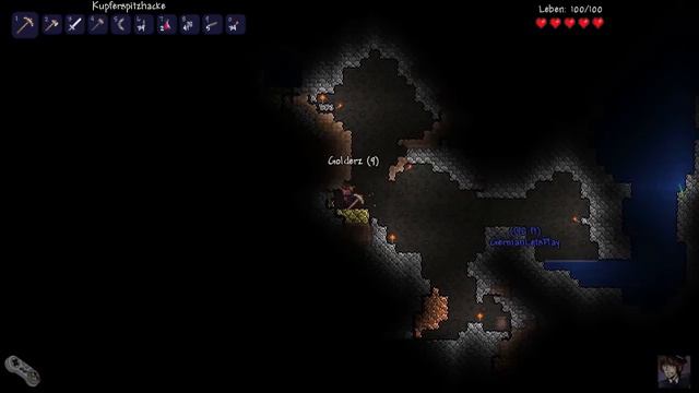 Let's Play Together - Terraria #06 [HD] - Tiefer in der Höhle смотреть онлайн