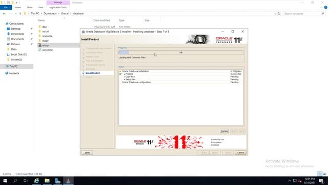 Hướng dẫn cài đặt Oracle 11g R2 trên Windows Server 2019 смотреть онлайн