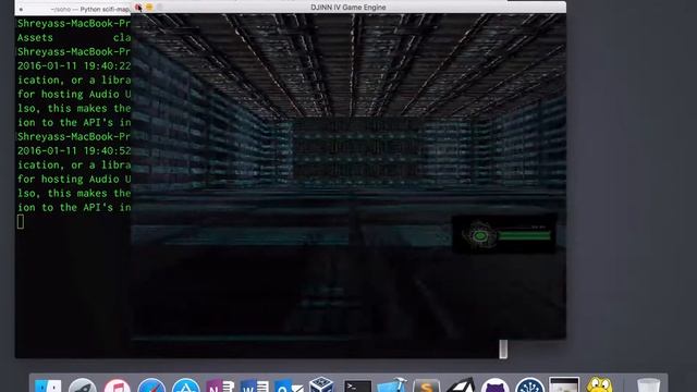 DJINN IV - 3D Game Engine Demo # 1 (OpenGL and Pygame) смотреть онлайн