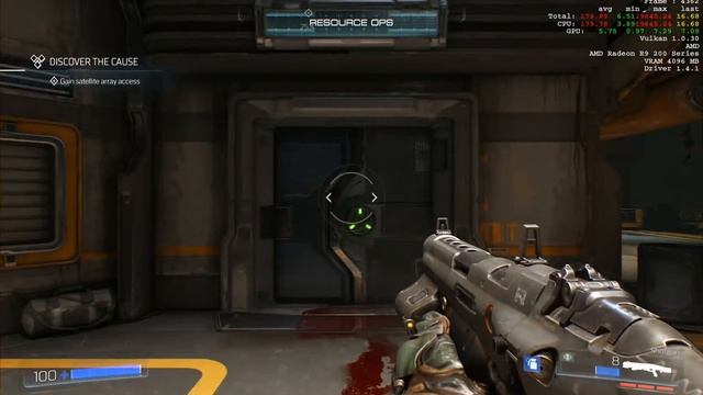 DOOM Vulkan Ultra Settings FX 6300 OC/XFX R9 290 4GB смотреть онлайн