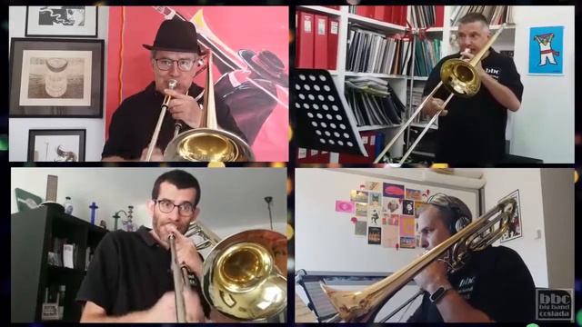Big Band Coslada, interpreta Moanin' desde sus casas. смотреть онлайн