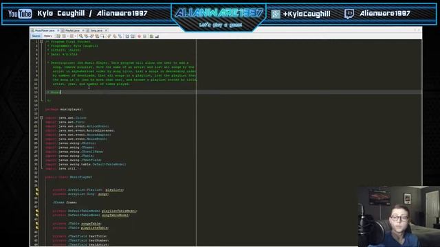 Java 1 Music Player Final Project Screencast смотреть онлайн