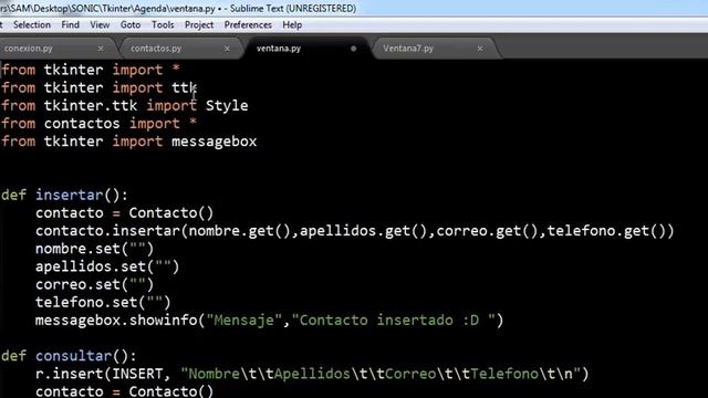 Python 3.x Tkinter Tutorial 21: Proyecto Parte 2 смотреть онлайн