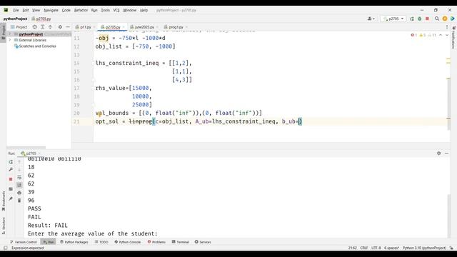 Data Analytics Tutorial - working with Scipy for Optimization Problem using Python смотреть онлайн