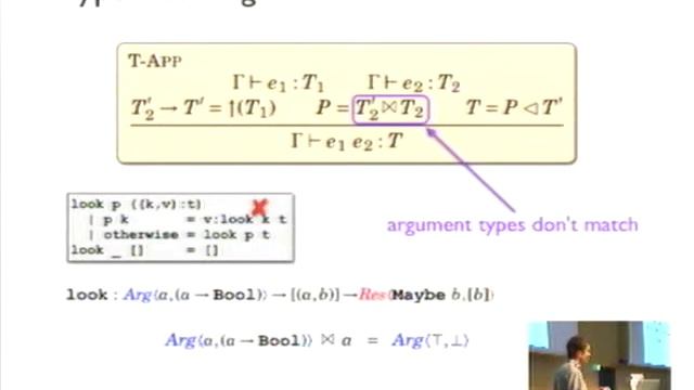ICFP 2012. Eric Walkenshaw: An Error-Tolerant Type System for Variational Lambda Calculus. смотреть онлайн