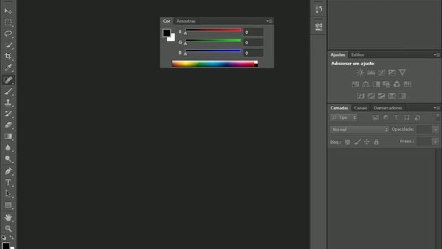 Curso de Photoshop CS6 - Aula 01 - Configurando Área de Trabalho смотреть онлайн