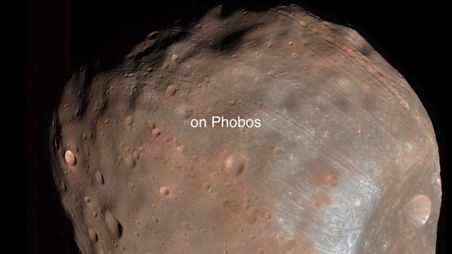 Monolith on Mars moon Phobos смотреть онлайн
