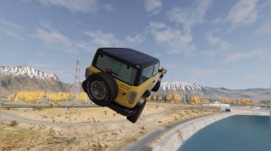 Прыжок с высоты ? BeamNG