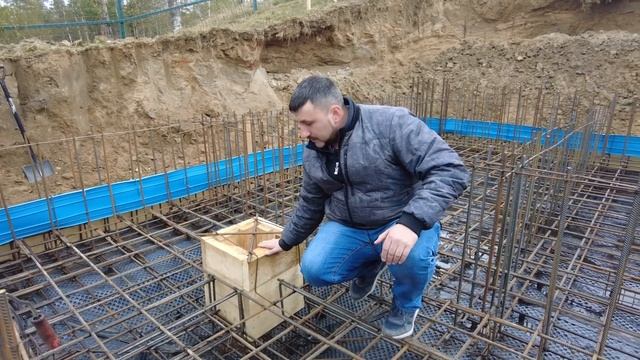 Приямок для насоса в цокольном этаже. смотреть онлайн