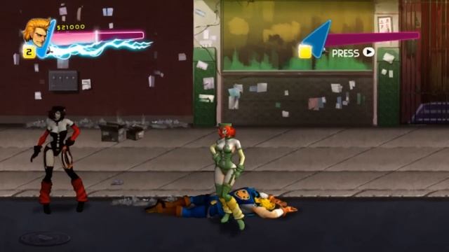 Double Dragon Neon: Linda´s Revenge Reverse Ryona смотреть онлайн