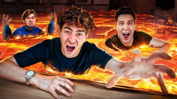 ПОЛ ЭТО ЛАВА В РЕАЛЬНОЙ ЖИЗНИ **Масленников, Даник, Сударь, Монтажник, Яна, Супер Стас**