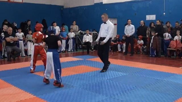 Гайдай Александр 1.2 ЛАЙТ 14.02.16 Чемпионат и Первенство г.Севастополь по кикбоксингу WAKO