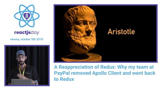 A Reappreciation of Redux: Why my team at PayPal removed Apollo Client and went back to Redux смотреть онлайн