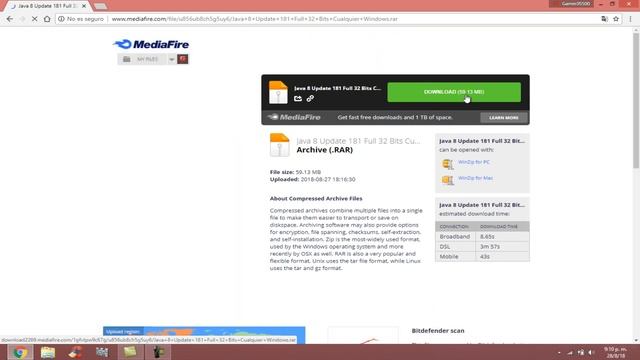 ✅ Descargar Java 8 (Update 181) - 32 BITS - Windows 7,8,10 - MUY RAPIDO 2022 ✅ смотреть онлайн