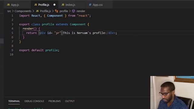 Learn React.js - 2)Components & Props смотреть онлайн