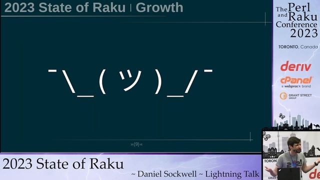 2023 State of Raku - Daniel Sockwell - TPRC 2023 смотреть онлайн