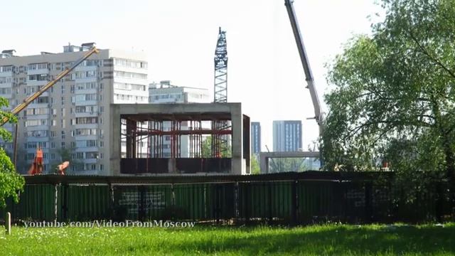 Будущие входы на станцию метро "Кленовый бульвар"? // 1 июня 2022 смотреть онлайн