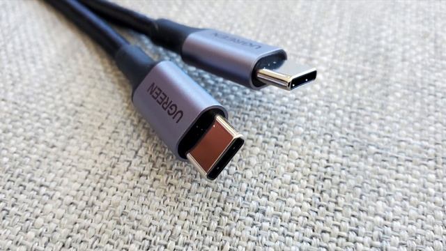 UGREEN USB-C to USB-C PD 100W Fast Charge Cable Overview смотреть онлайн