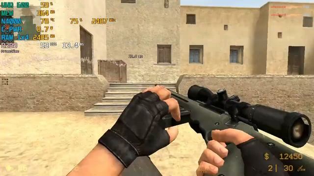 Counter Strike Source | Celeron N4000 + Intel UHD 600 смотреть онлайн