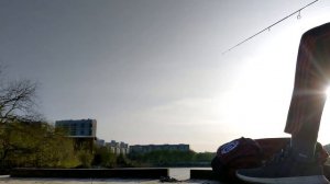 Рыбалка на Карасунах в Краснодаре, послерабочий "мормышинг"