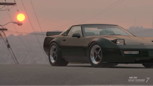 Gran Turismo 7 C4 Corvette ZR1 Polo Green смотреть онлайн