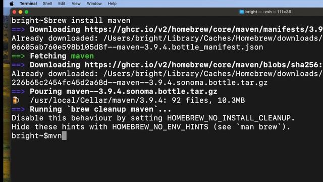 Install Apache Maven on Mac смотреть онлайн