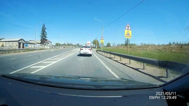 Трасса М8 Московская область - Ярославль май 2021 смотреть онлайн
