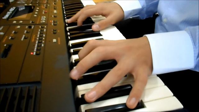 Dedilhado solo no teclado #roland смотреть онлайн