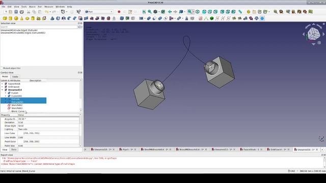 FREECAD:Pipe Routing, Make FreeCAD Do The Work