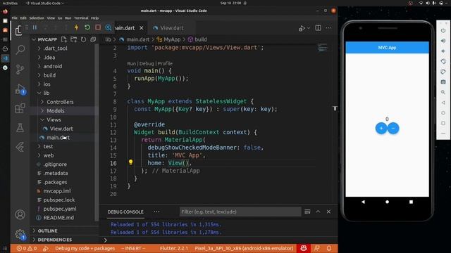MVC Pattern in Flutter | Day 117 смотреть онлайн