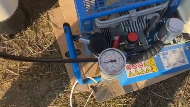 Забивка баллонов для дайвинга воздухом до 200 bar смотреть онлайн