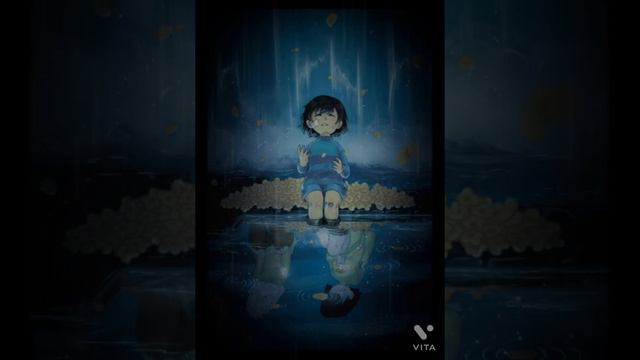 Undertale-WaterFall-Rain Sounds with Loud Thunderstorm- смотреть онлайн