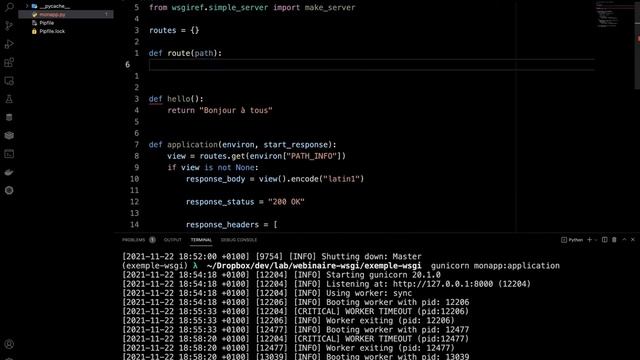 WePyNaire - Comprendre les vues de django et flask en profondeur en comprenant WSGI смотреть онлайн