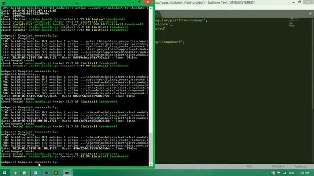 Customisable alerts component in angular | Angular tutorial смотреть онлайн