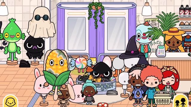 ОТПРАВЛЯЕМСЯ ЗА ПОКУПКАМИ К ХЭЛЛОУИНУ! ?? Halloween Toca Boca Life World смотреть онлайн