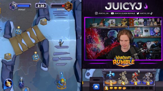 Absolutely *DOMINATING* Warcraft Rumble PvP!