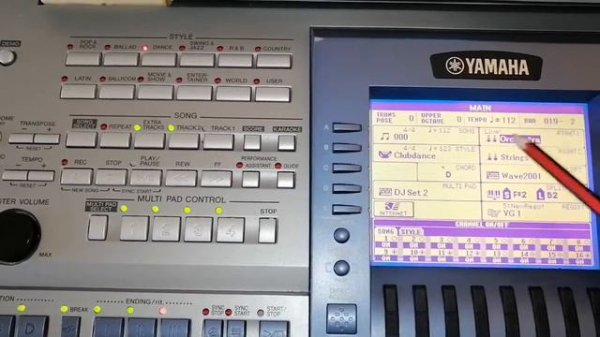Yamaha PSR1500 Record performance