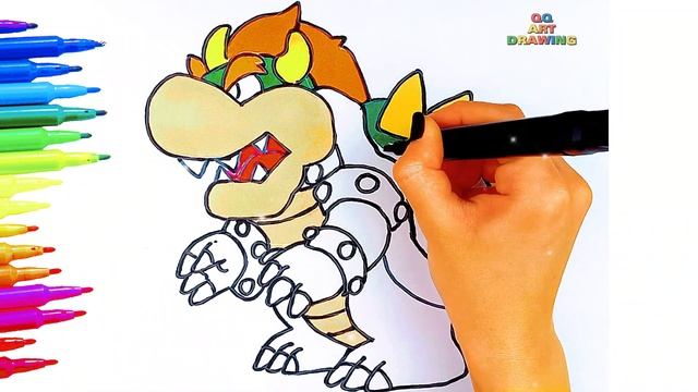 Drawing Characters from Super Mario Bros смотреть онлайн