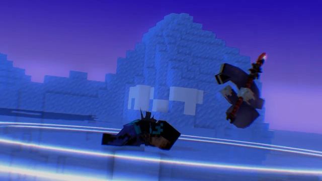 Entity 303 and Dreadlord vs Herobrine - A Minecraft Music Video (Part 2) смотреть онлайн