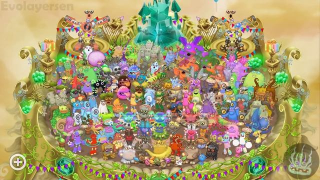 Gold Island - Full Song | All Common/Rare/Epic 20lvl (My Singing Monsters) 4k смотреть онлайн