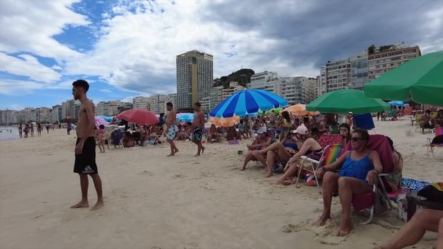 Best Beaches ?? Copacabana Brazil Rio de Janeiro Beach Walk смотреть онлайн
