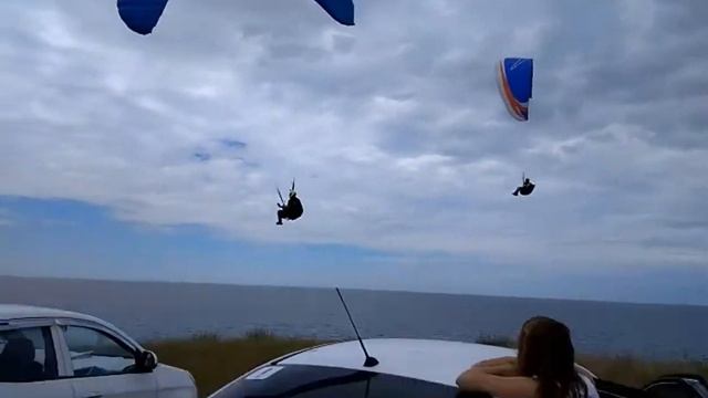 Крым. Николаевка. Полёт над морем... смотреть онлайн