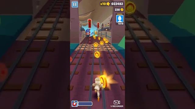 Играю в взломанный сабвей сёрф! смотреть онлайн