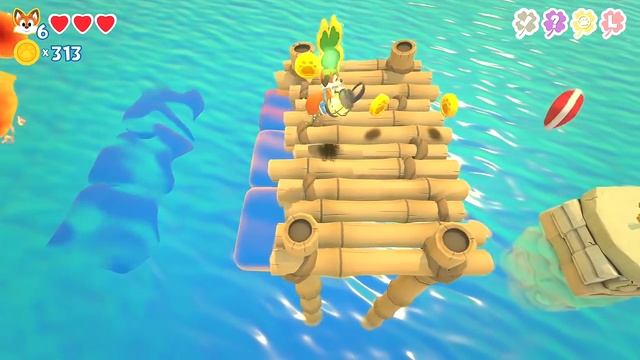 Super Lucky's Tale - Gilly Island DLC - 100% Game Walkthrough - All 18 Clovers смотреть онлайн