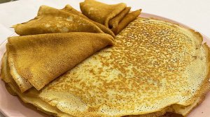 Блины на минералке, тонкие , пористые!