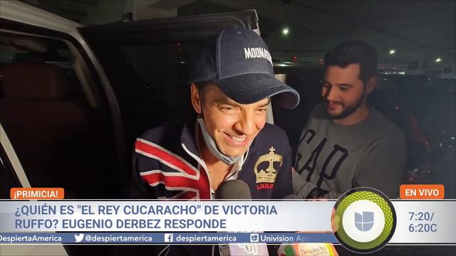 Eugenio Derbez dice si es el "rey cucaracho" de Victoria Ruffo | Despierta América смотреть онлайн
